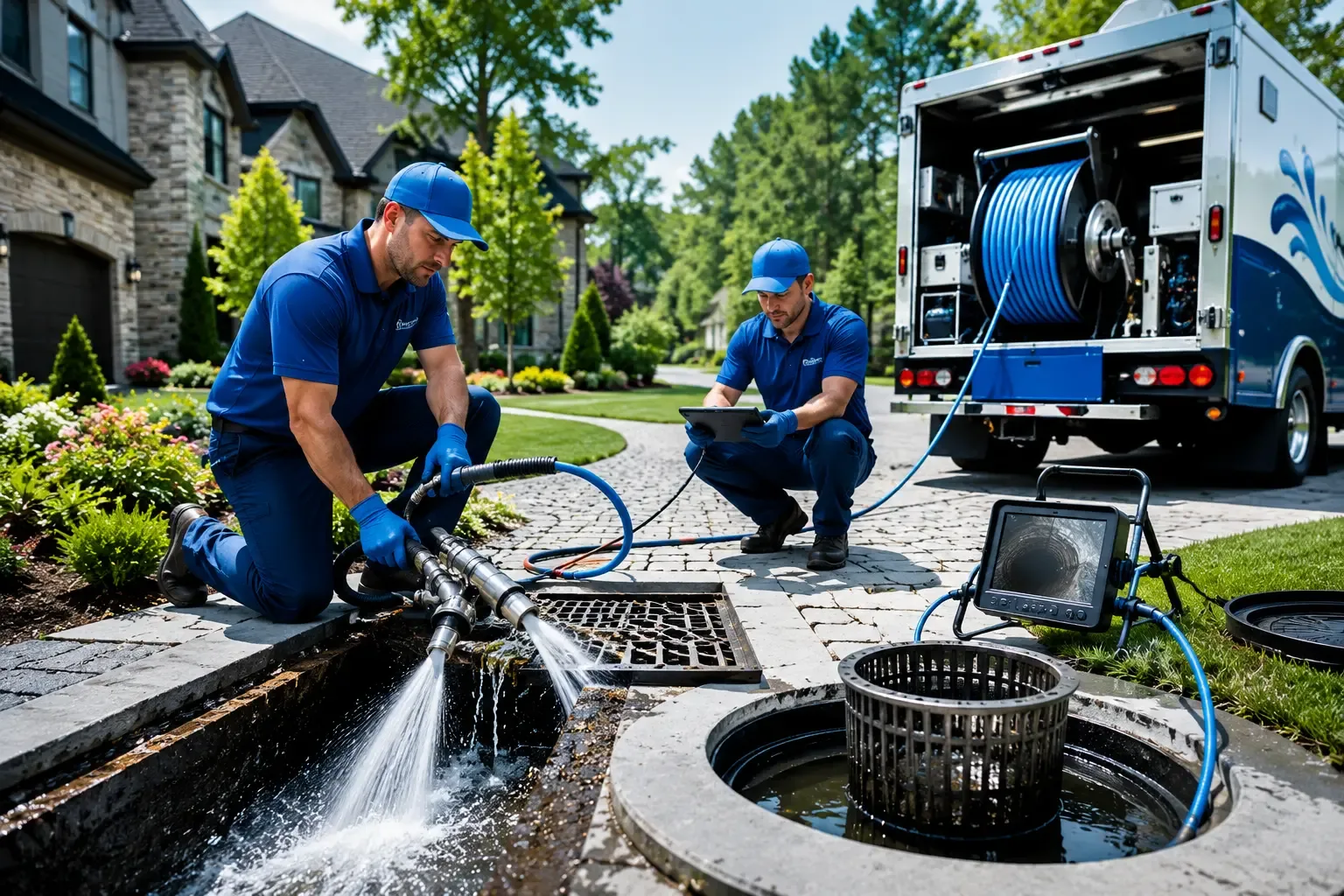 Local outdoor drain cleaning professionals in East Haddam, CT